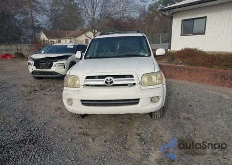 2006 Toyota Sequoia Sr5 V8 z USA, uszkodzony, nr VIN 5TDBT44AX6S260955